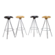 Set of Four Beech Jamaica Bar Stools by Pepe Cortés, 1990s