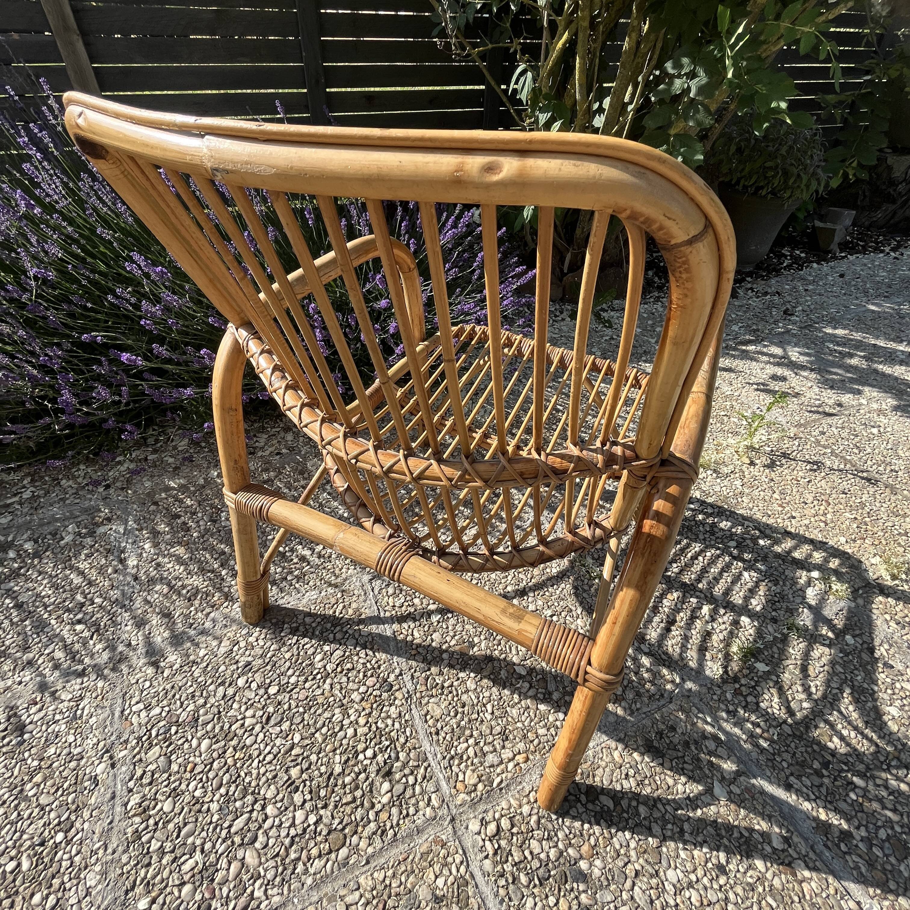 Bamboo chair