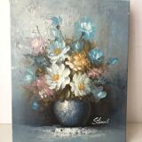 Oil on canvas “Bouquet of flowers”