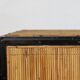 1960s rattan sideboard similar to Audoux & Minnet.