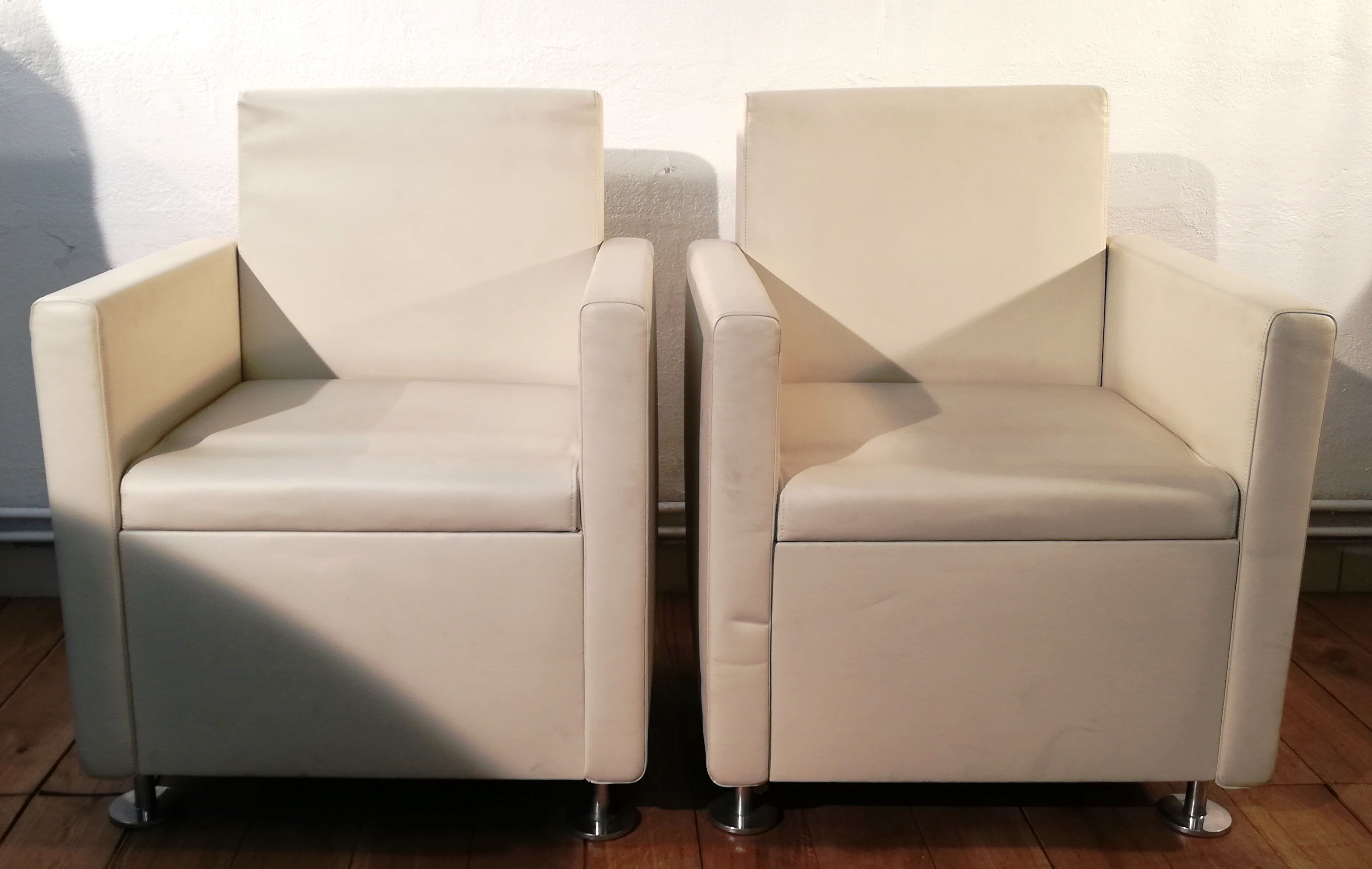 Vintage leather armchair