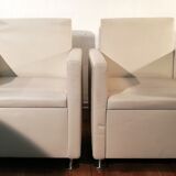 Vintage leather armchair