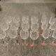 18 verres .6 vin .6 eau .6 flûtes.cristal de Lorraine.