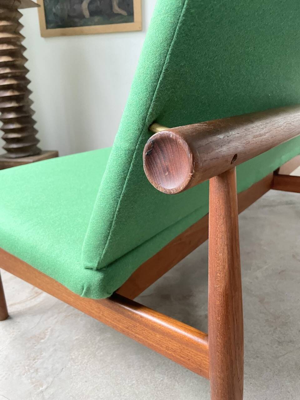 Finn Juhl three-seater bench “Japan” model France & Son