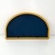 Arched Yellow Mirror by Anna Castelli Ferrieri for Kartell, 1980
