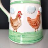 Andrea West rooster pitcher for Sigma