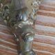 Large bronze chandelier in the Louis XVI style.