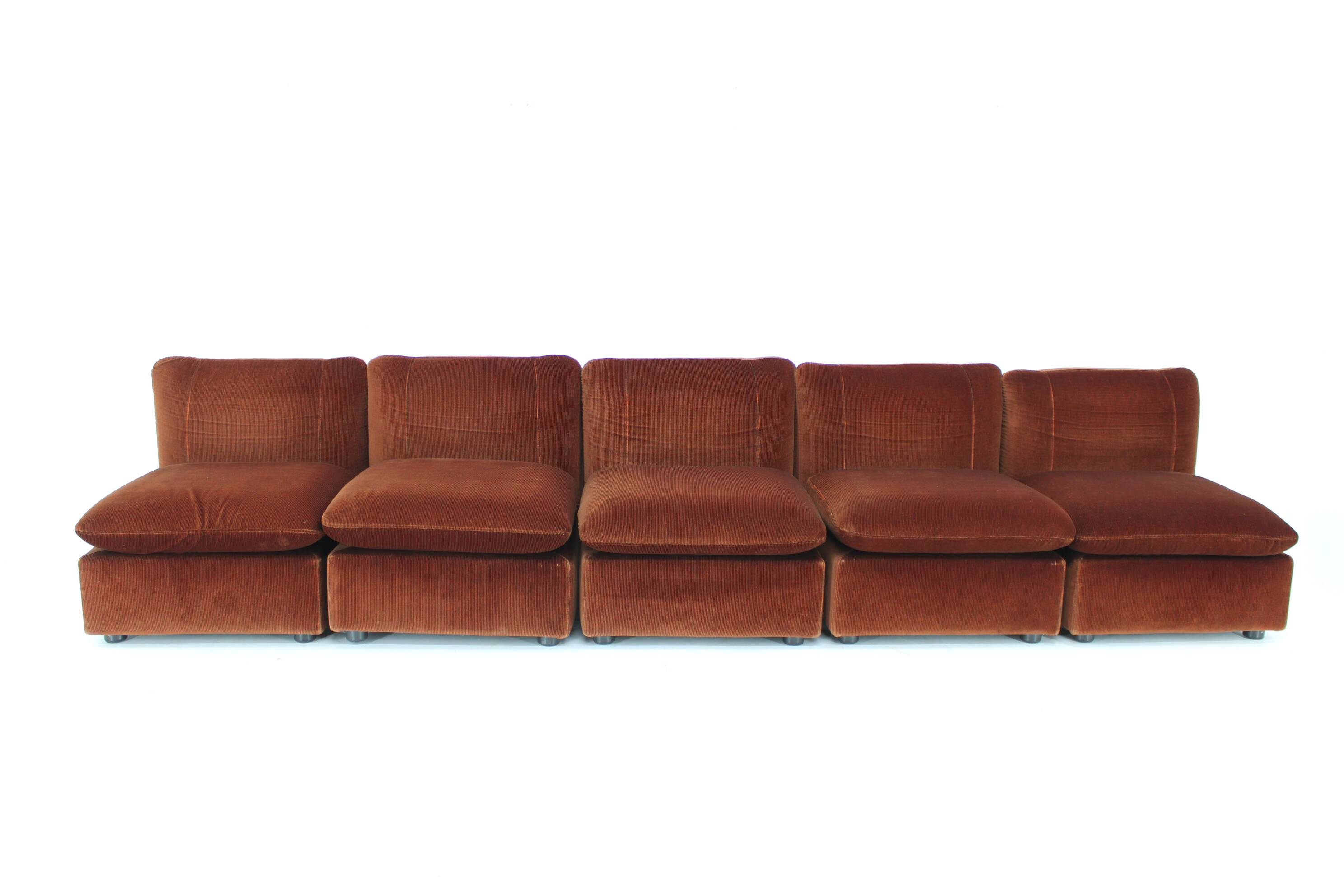 1970s Modular Sofa or Chairs ,Italy
