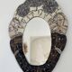 Vintage French mosaic mirror