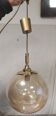 Smoked glass sphere suspension