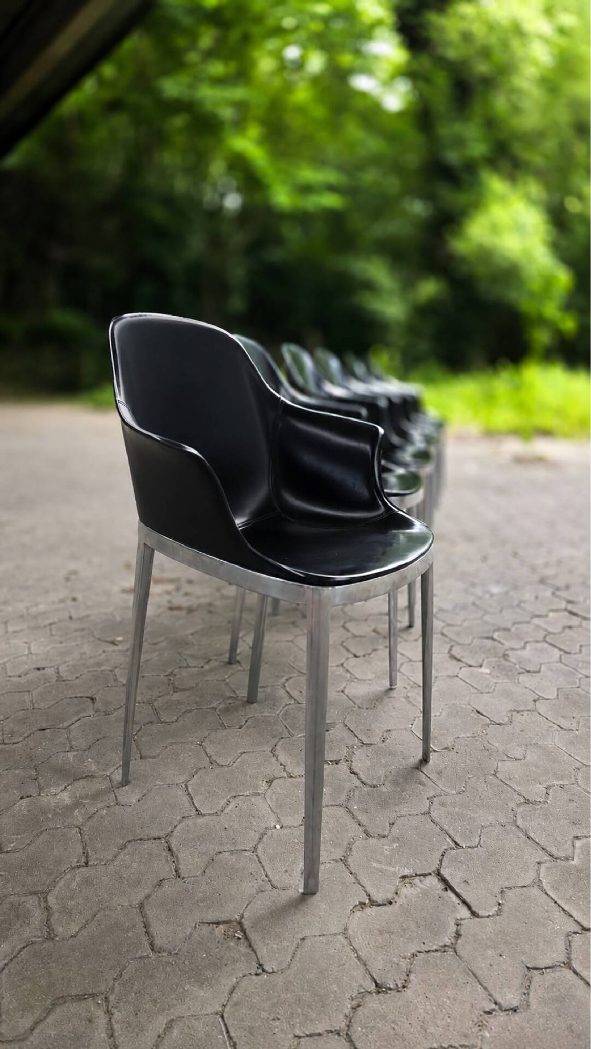 Suite de 6 fauteuils Elle, Eugeni Quitllet pour Alias, Italie-2010