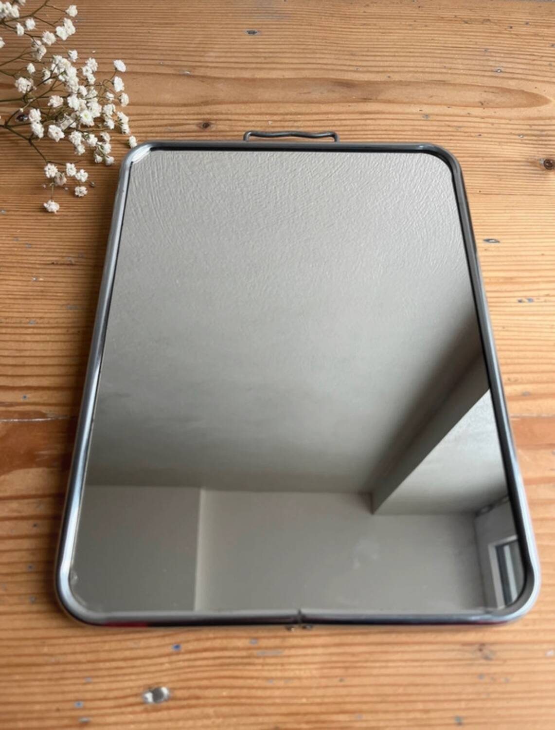 Vintage barber mirror