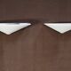 Pair of plaster wall lamps, Sedap workshop – late twentieth century