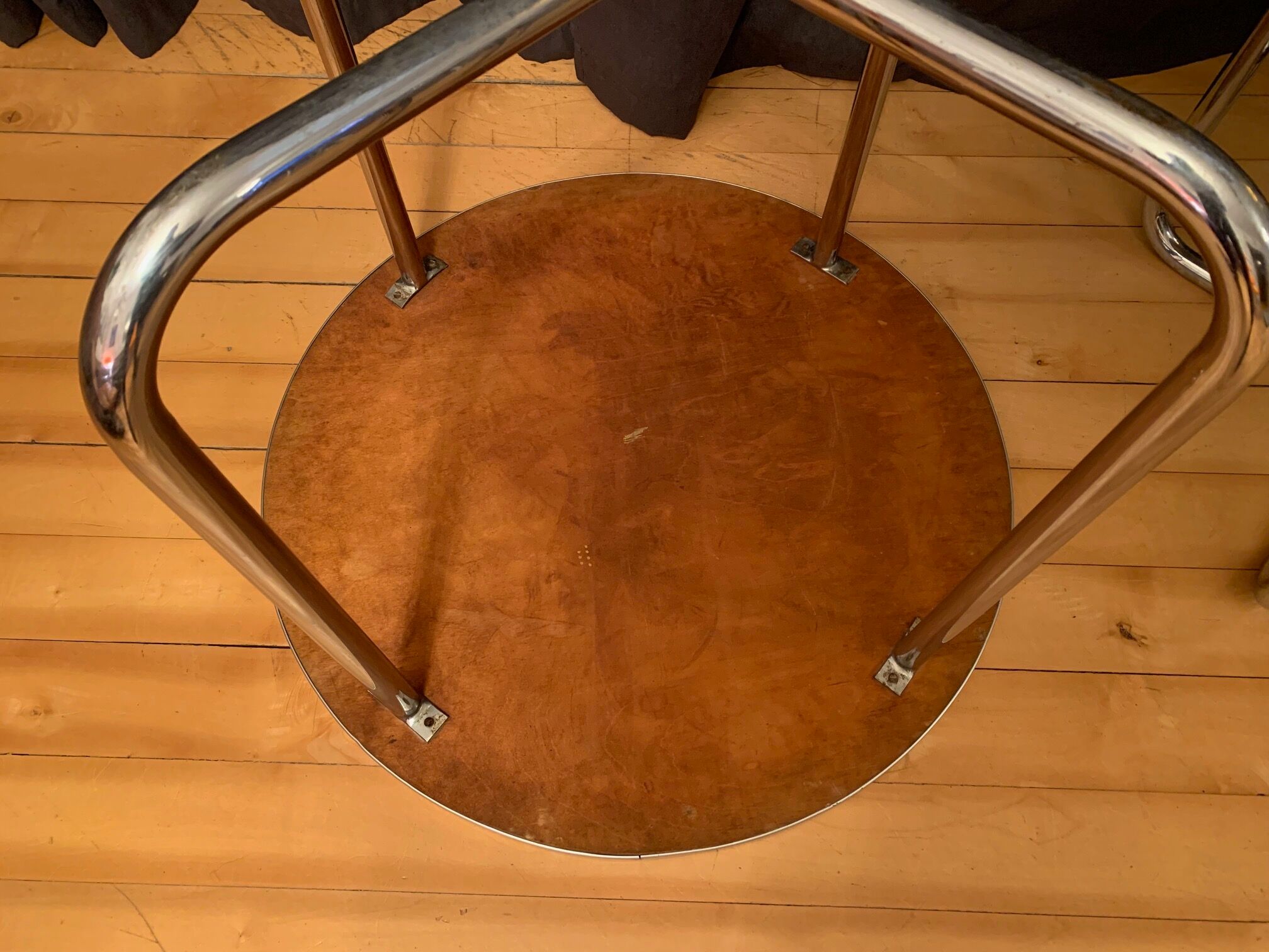 Table d'appoint Bauhaus par Mauser Werke Allemagne années 1950