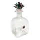 Transparent Murano Glass Decanter Bottle by Carlo Moretti, Italy