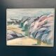 Swedish Oil on Canvas – “Valleys” by K. Svanvik – Signed