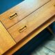 Vintage teak sideboard in Scandinavian design, antique TV stand