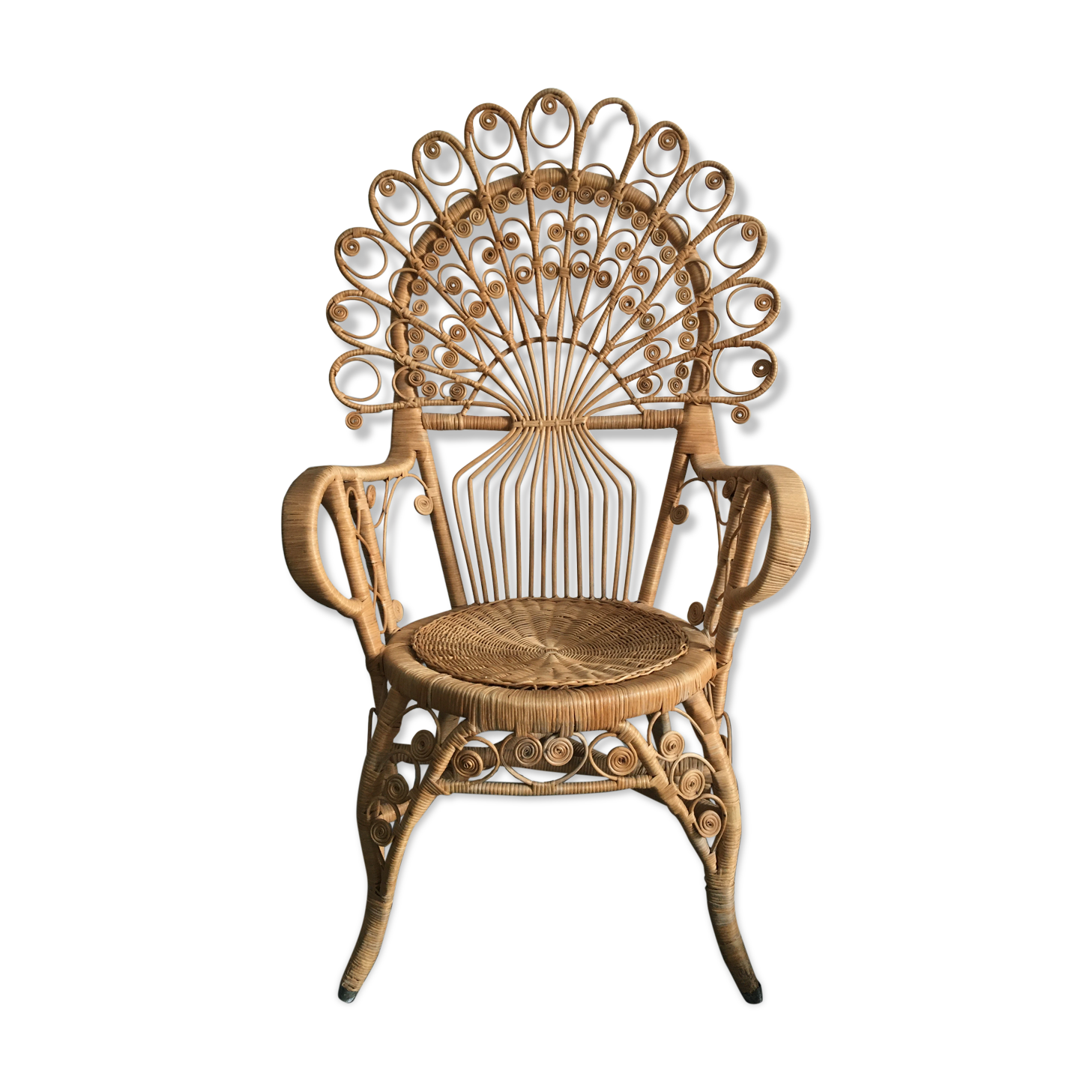 peacock armchair