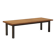 Danish teak coffee table with metal base, 1960s