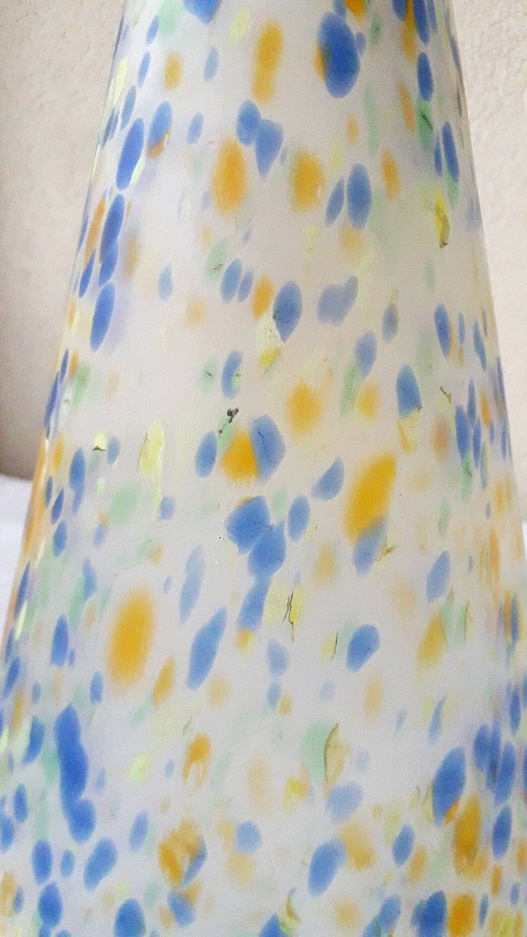 Teepee glass lampshade