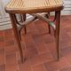 Curved wood bistro chair