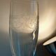 Lot of six glasses of champagne