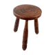 50s tripod farm stool