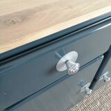 Low metal sideboard year 1950