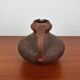Carafe vase by German studio pottery, brutalist vintage by Gerhard Liebenthron, 1974.