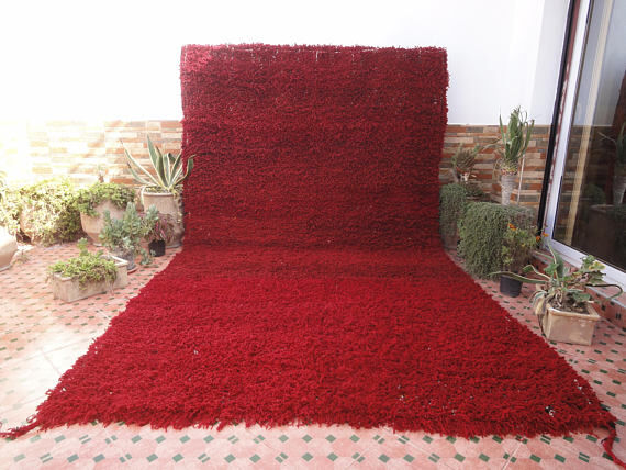 Berber carpet 385 x 221 cm