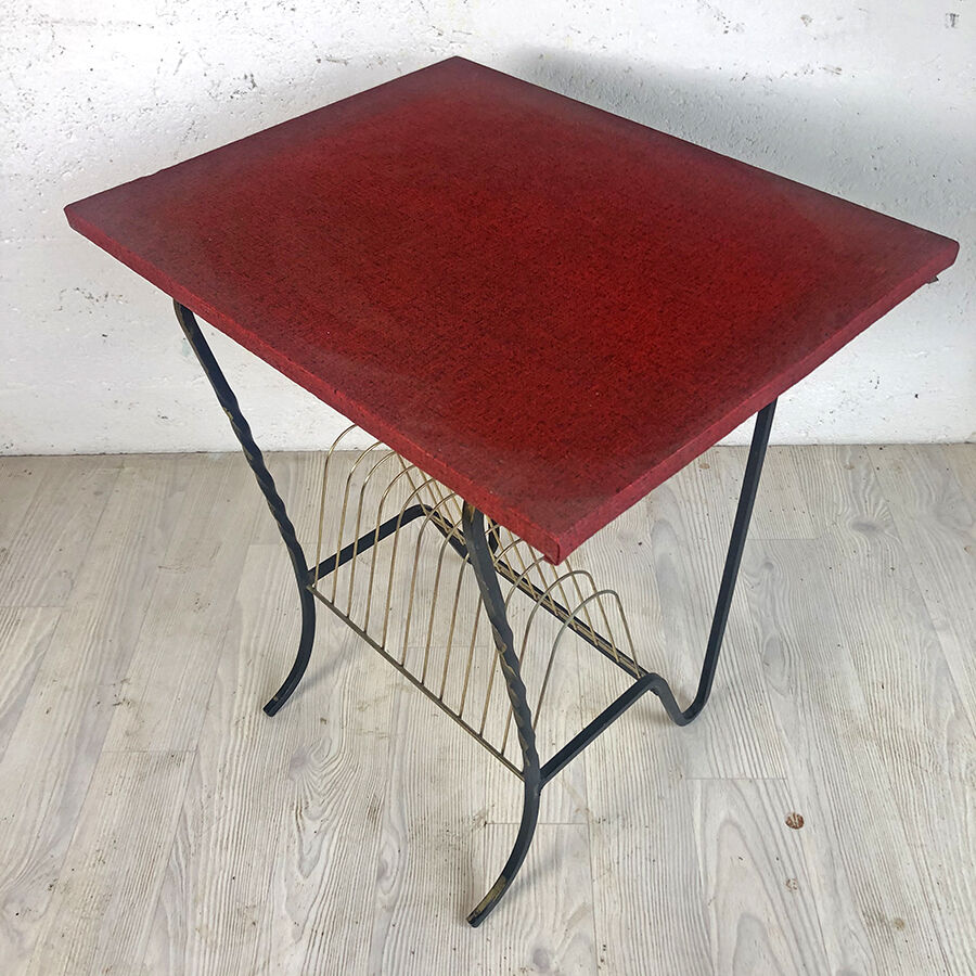 Vintage vinyl platinum cabinet 1950