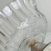 glass and aluminium stand-up cup