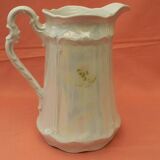 Art Nouveau pitcher in German porcelain.