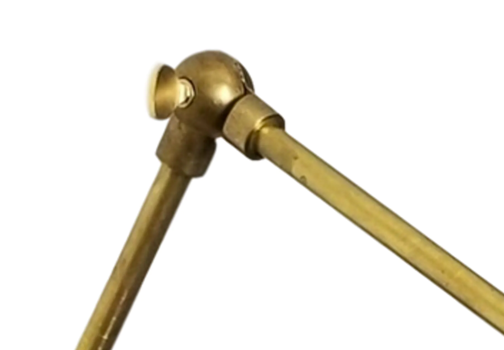 Wall lamp diabolo arm white&black