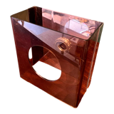 Wall lamp in smoked plexiglass