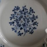 9 dessert plates in Chauvigny porcelain