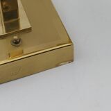 Italian design brass wall light