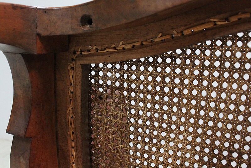 Louis XV style armchair, late 19th century