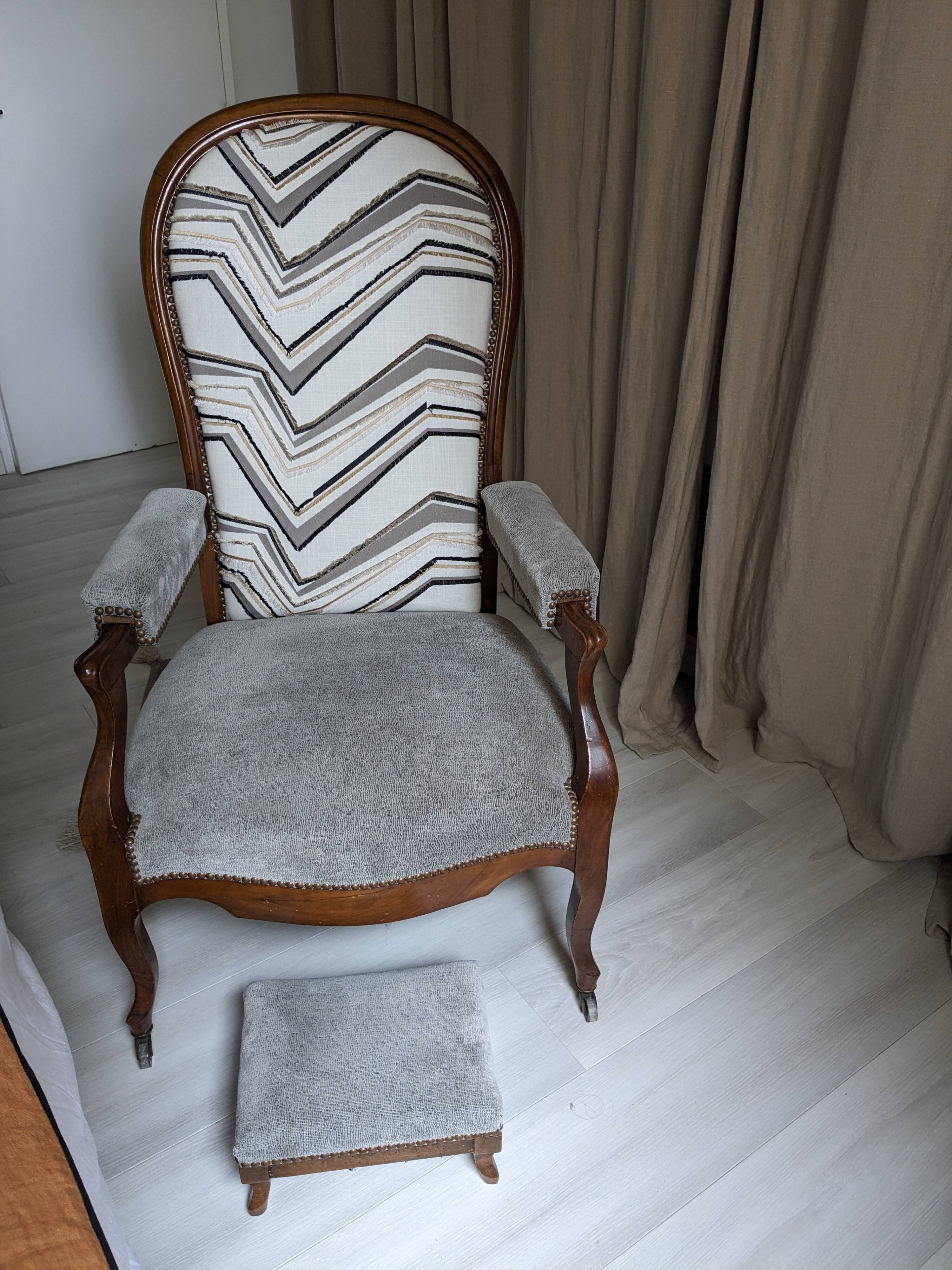 Voltaire armchair