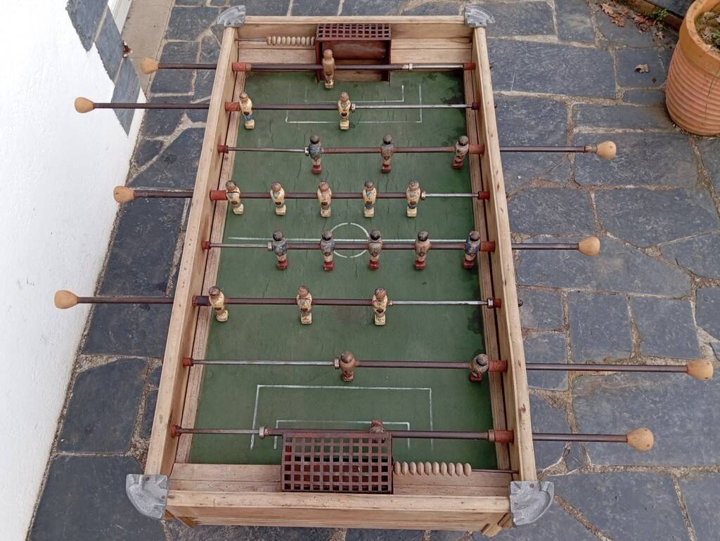 Babyfoot de bistrot Chevillotte années 1930