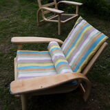 Pair of Scandinavian armchairs from the 40s