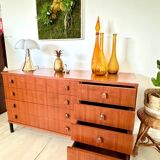 Scandinavian style vintage teak sideboard