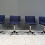 Osvaldo Borsani 'Modus' chairs for Tecno, 1970s - set of 4