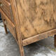 Buffet parisien vitré Art déco en bois brut