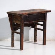 Ancienne console en pin à patine multicouche – Chine, vers 1930