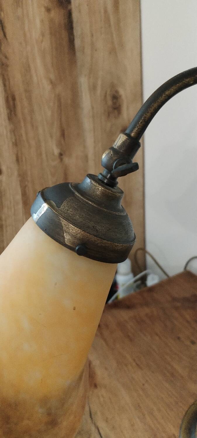 Hot water bottle lamp