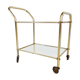 Brass drinks  trolley, 1960s