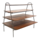 Étagères scandinave en teck, Suède, 1950