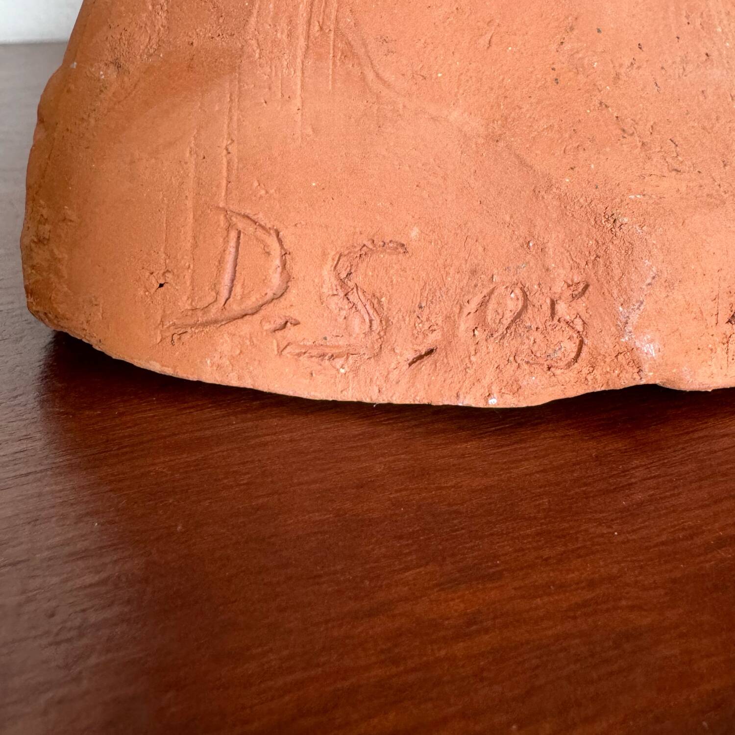 Terracotta head sculptures - 2 pieces