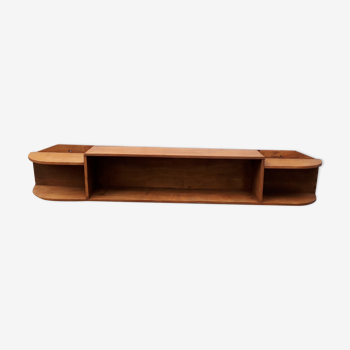 Art deco wooden shelf